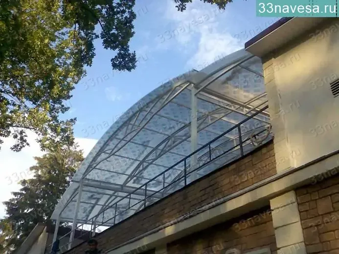 навес для балкона